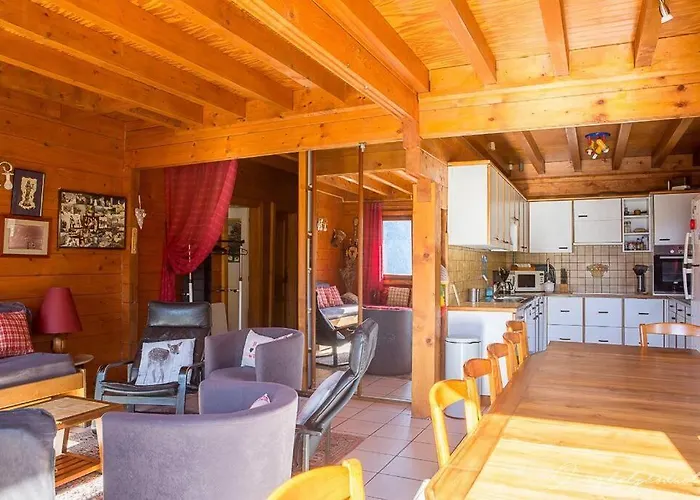 Chalet 14 Personnes Avec Jardin 木屋 莱德萨阿尔卑斯